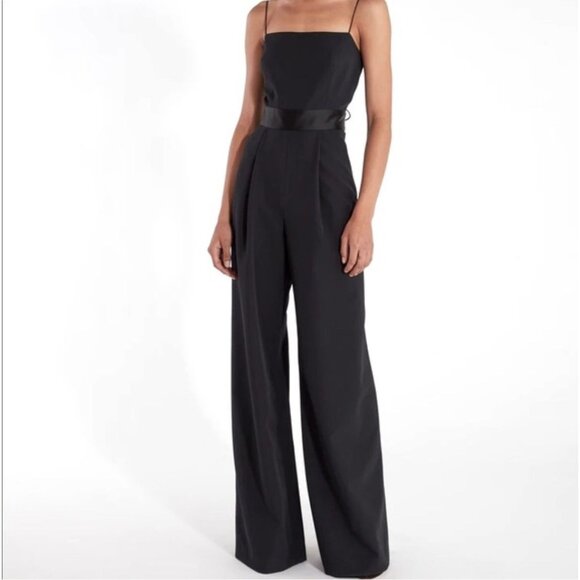 Vineyard Vines Jumpsuit Romper Women's Size 6 Black Excellent VERY gently used c - Picture 2 of 13